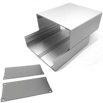 

Durable Split Body Extruded Aluminum Enclosure PCB Instrument Electronic Project Box Case Metal Shell DIY