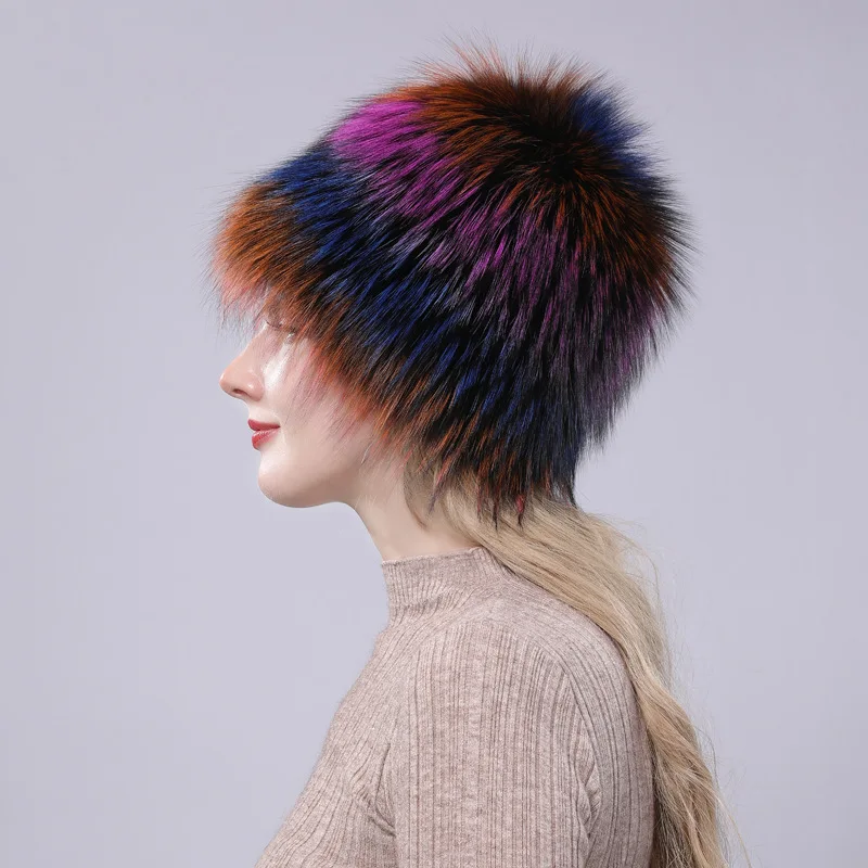 Новинка,, женская зимняя шапка с лисой, шапка-ведро, женская шапка, Sombrero Mujer, Модный женский берет для отдыха