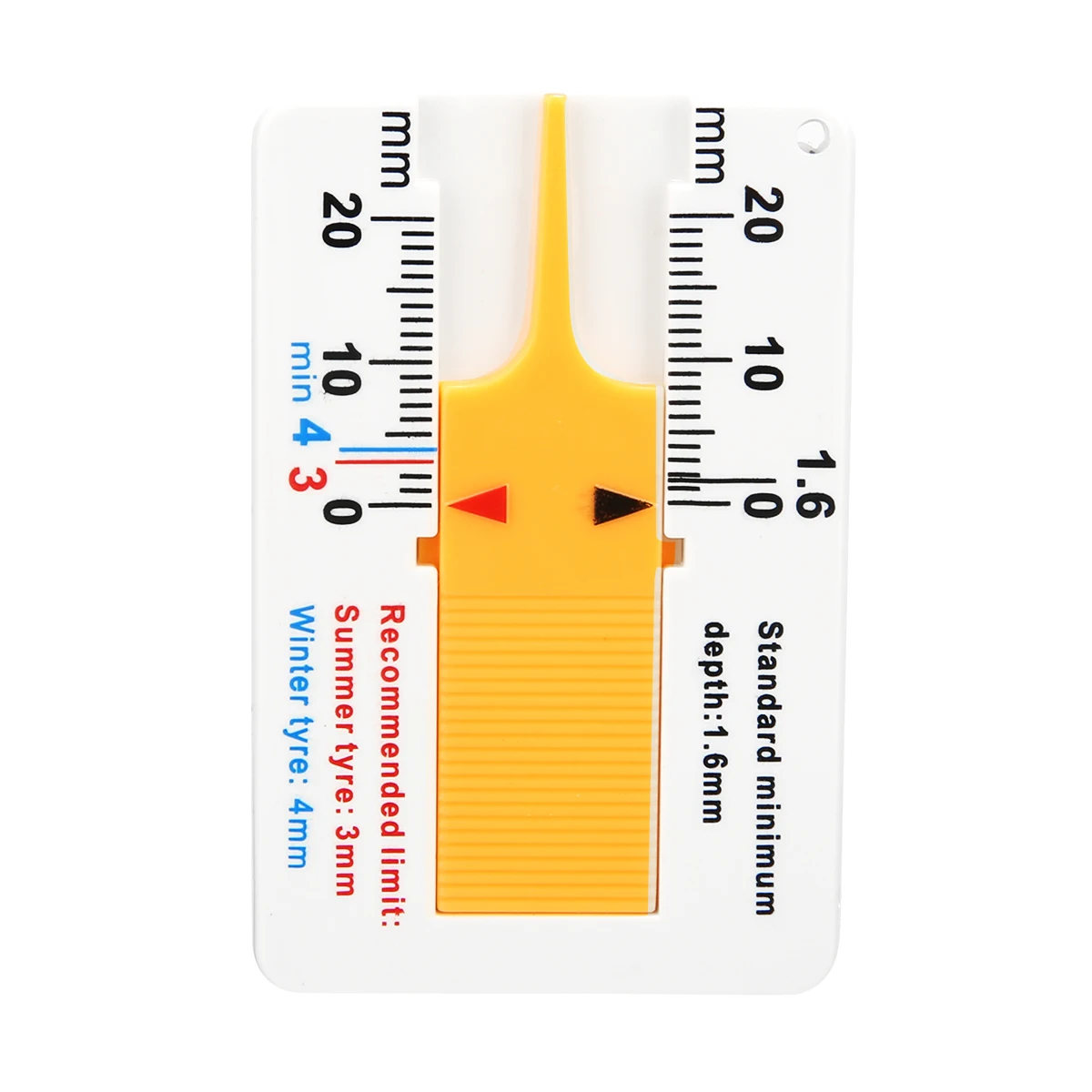 Car Tire Repair Tools 1pc Car Motorcycle Trailer Van Wheel Measure Tool Compact Tyre Tread Depth Gauge