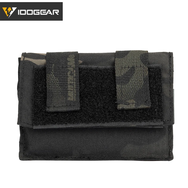 IDOGEAR Тактический шлем универсальный чехол съемный задний Чехол NVG противовес аккумуляторная сумка 3549 - Цвет: MultiCam Black