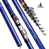 Carbon fiber 3.6M 4.5M 5.4M 6.3M Spinning Fishing Rod M Power Telescopic Rock Fishing Rod Carp Feeder Rod Surf Spinning Rod 1