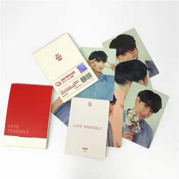 

Hot KPOP Card Bangtan Boys Album MAP OF THE SOUL PERSONA Collection Photocard Self Made Paper Cards Nice Packing Gift LU6992
