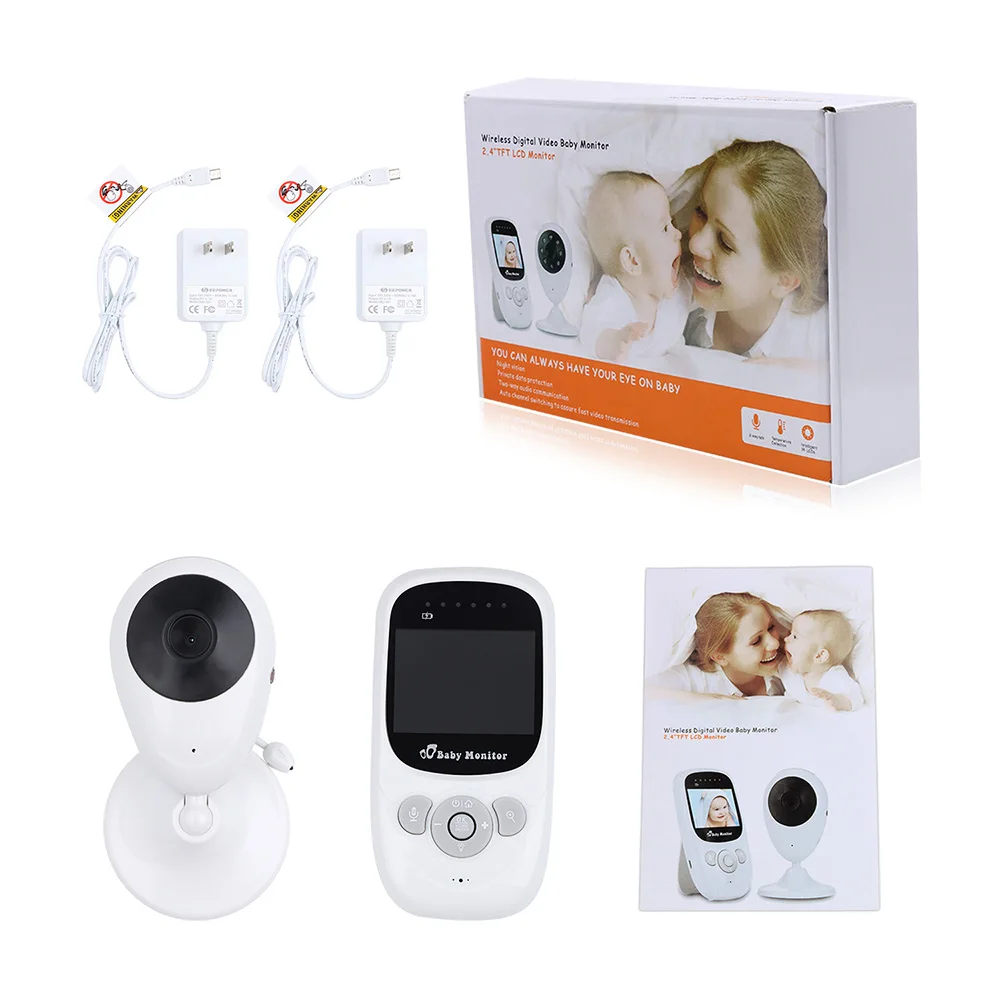 Беспроводной Детский Монитор Wifi камера 2,4 дюймов lcd цифровой детский спальный монитор видео камера ночного видения радио SP880