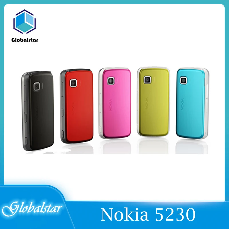 Nokia 5230 Восстановленный Оригинальный разблокированный телефон GSM WCDMA GPS FM 3 2