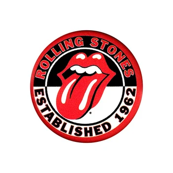 

Rolling Stones Established 1962 Tongue Logo enamel pin rock band brooch