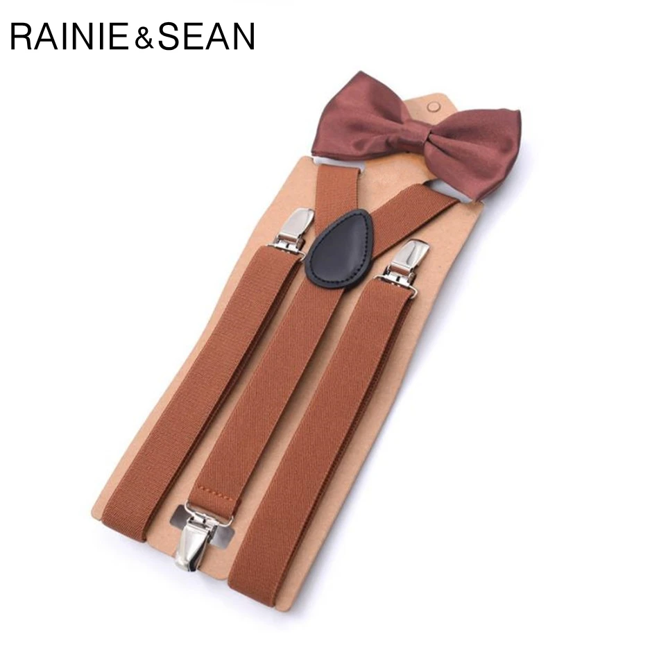 Ремень на лямках RAINIE SEAN с бантом мужской женский детский ремень для брюк