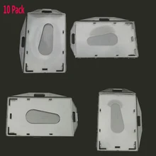 10 упаковок сверхмощный 2 сторонний ID значок Holde салфетки карты