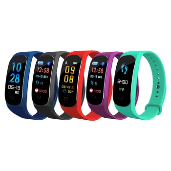 

M5 Smartband Bluetooth young fashion Sports Bracelet Heart Rate Blood Pressure Oxygen Reminder Smart Bracelet for Android IOS