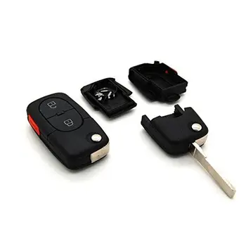 

Carcasa para llave con telemando de 2 botones, para Audi A1, A3, A4, A5, A6, A8, TT, Q7