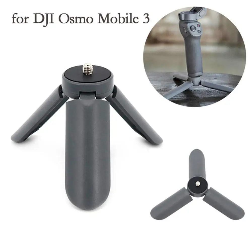 Portable Mini Tripod DJI OSMO Mobile 3 2 Handheld Gimbal Phone Stabilizer Holder For OSMO Mobile 3 Accessory