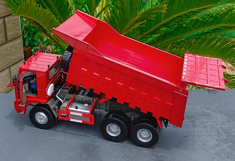 Коллекционная игрушка из сплава модель подарок 1/24 China National Heavy Duty SinoTruk HOWO шахты Оверлорд 70T самосвал строительных машин
