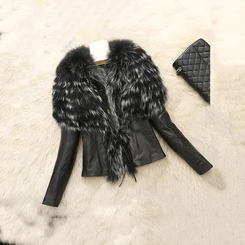 

faux leather Jacket Women hoodies Winter Autumn Motorcycle Jacket Black Outerwear faux leather PU Jacket 2019 Coat HOT