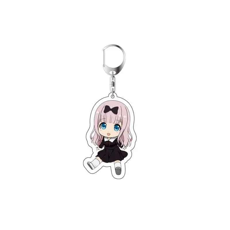 Аниме Kaguya sama: Love Is War Bag Подвеска для автомобильных ключей брелок модный