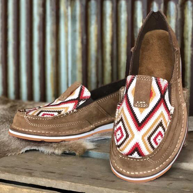 Casual Flat Shoes Spring Autumn Flat Loafer Women Shoes Slips Soft Round Toe Denim Flats Canvas Shoes Plus Size