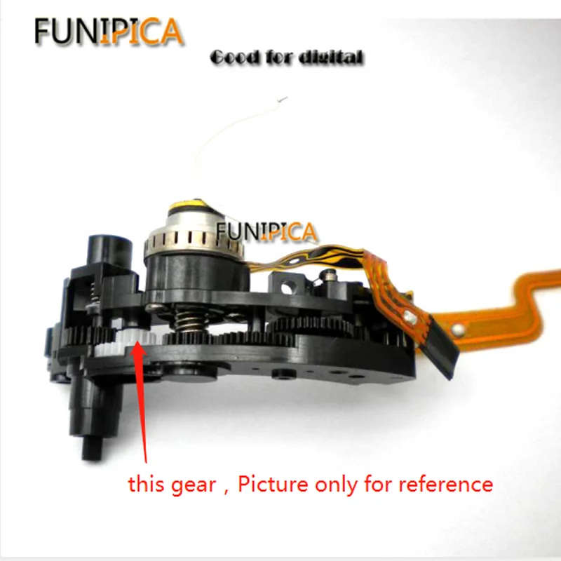 2PCS used 18-55 Focus Motor Gear For Nikon 18-55mm motor gearwheel Camera repair part free shipping