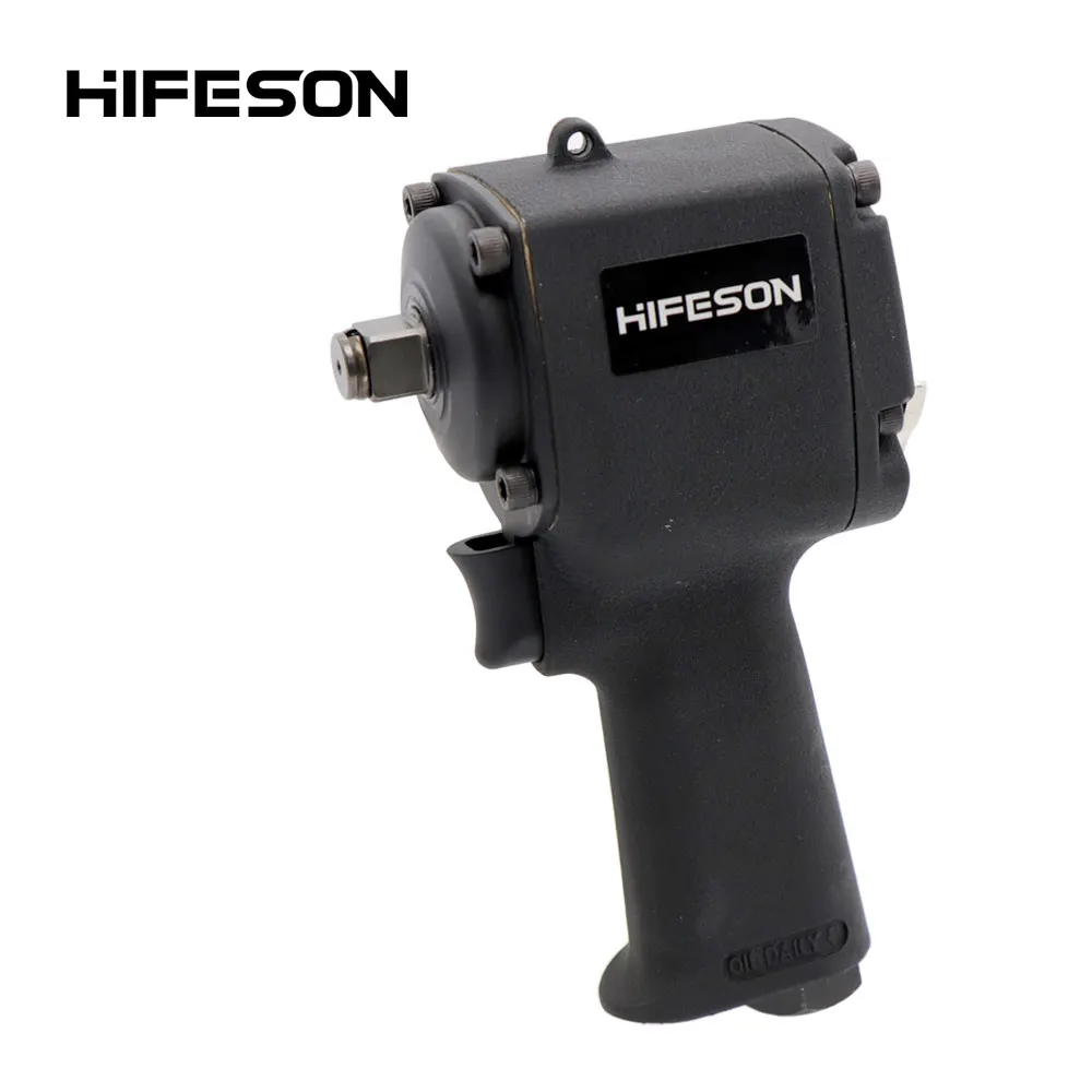 Ударный гайковерт HIFESON 1/2 высококачественный Мини-пневматический для ремонта
