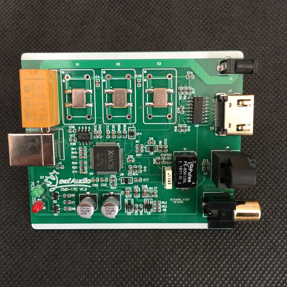 XMOS XU208 Coaxial Fiber Decoder Board USB HDMI IIS Output PS Interface DSD