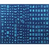 Fashion Design BIG SIZE Konad Stamping Nail Art Template DIY Nail Salon Image Plate (A/B  Style Choose) Free Shipping 2