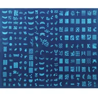 Fashion Design BIG SIZE Konad Stamping Nail Art Template DIY Nail Salon Image Plate (A/B  Style Choose) Free Shipping 2