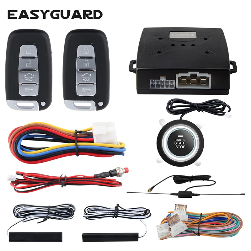 EASYGUARD без ключа горячая распродажа универсальный вход Системы старт/стоп Pke