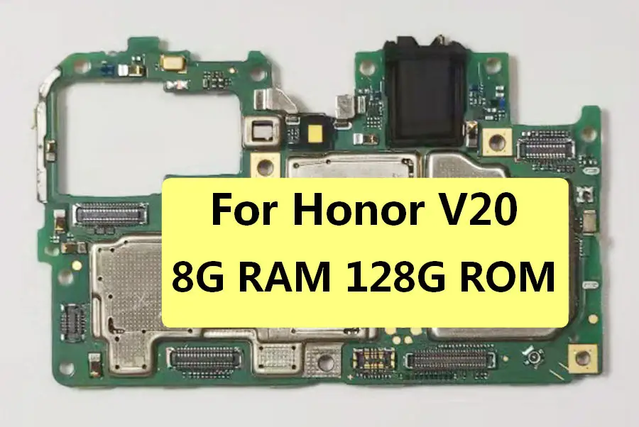 Материнская плата для Huawei Honor V20 HonorV20 материнская 6 ГБ ОЗУ 128 Гб ПЗУ логическая 1 шт.