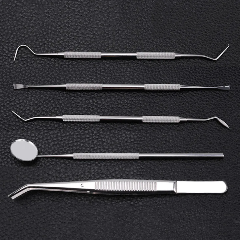1 Набор многофункциональный стоматологический набор из нержавеющей стали Профессиональный стоматологический инструмент с набором инструментов