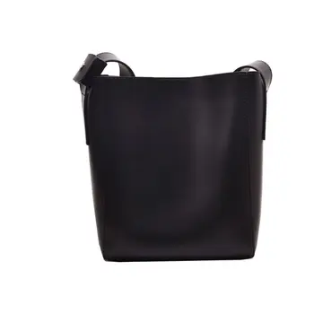 

2pcs Women Leather Bucket Handbag Shoulder Lady Crossbody Bag Tote Messenger Sat
