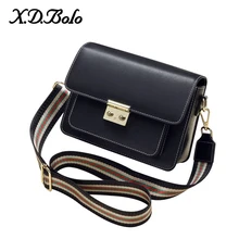 XDBOLO модная женская сумка кожаные сумки из натуральной кожи сумка маленькая Лоскутная сумка через плечо для женщин сумки-мессенджеры