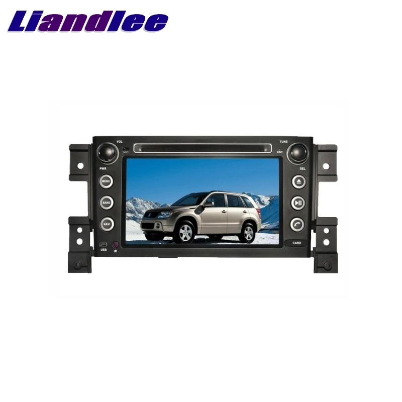 Для Suzuki Grand Vitara 2005 LiisLee автомобильный мультимедиа, ТВ DVD gps аудио Hi-Fi радио стиль Навигация Расширенная NAV навигационная карта