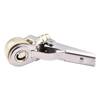 

Car Ball Tire Inflator Air Chuck Tire Gauge With Clip For Car Tire Repair Tools1PCS