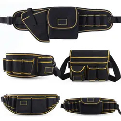 Herramienta de reparación de paquete de cintura multifunción, herramienta de Hardware de tela Oxford, cinturón de bolsa duradero, herramienta de Hardware impermeable, bolsa de cintura con múltiples bolsillos