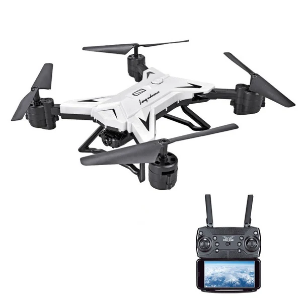 

KY601S HD Wide Angel Camera WIFI FPV Quadcopter Toy RC Drone APP Control Helicopter, No Camera White
