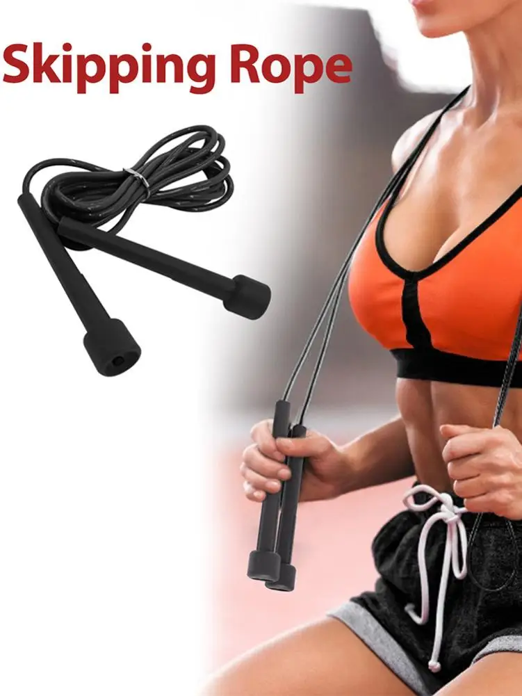Speed Jump Rope Professional Men Women Gym PVC Jumping Skipping Rope Adjustable Fitness Equipment Muscle Boxing MMA Training