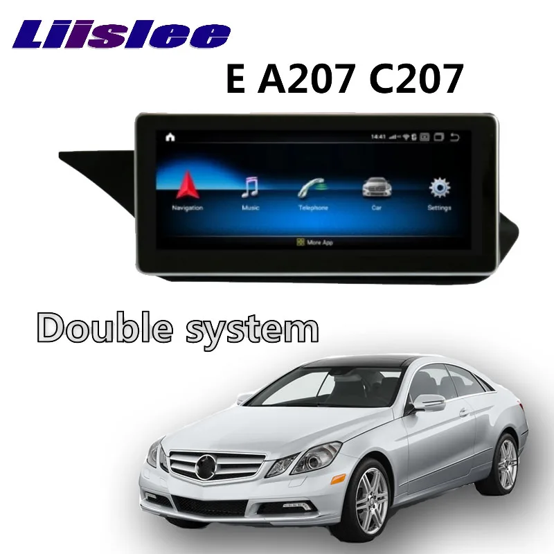 Автомобильный мультимедийный GPS аудио радио для Mercedes Benz MB E Coupe A207 C207 E300 E500 2009 2010 2013