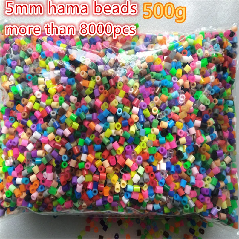 More Than 8000pcs 5mm Hama Beads Perles A Repasser Beads Food Grade Eva Girl Gift Kids Adults Fuse Bead Diy Intellectual Puzzles Puzzles Aliexpress
