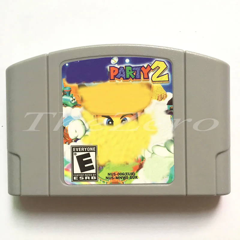 ConkesBFDParty123 Super Sah Bros. Kart Super M для 64 бит EU PAL версия видеоигровой Консоли английский язык - Цвет: Party 2 EU
