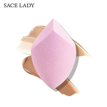 

SACE LADY Cosmetic Puff Sponge Beauty Soft Make Up Blender Face Foundation Concealer Water Drop Dry Wet Use Cosmetic Wholesale