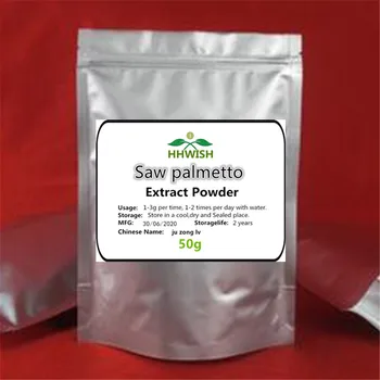

50g-1000g 100% Natural High quality Saw palmetto/Serenoa repens Extract,ju zong lv, Effective inhibition of prostate hyperplasia