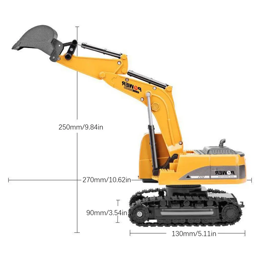 RC Simulation Toy RC Excavator Remote Control Vehicle With Light For Boys Universal Remote Control Toys Children Collection Toys RC Simulation Toy RC Excavator Remote Control Vehicle With Light For Boys Universal Remote Control Toys Children Collection Toys