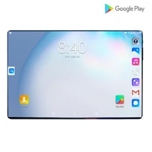 2021 android 4g lte 10.1 tela da tabuleta mutlti toque android 8.0 octa núcleo ram 6gb rom 128gb câmera 5mp wifi 10 Polegada tablet pc