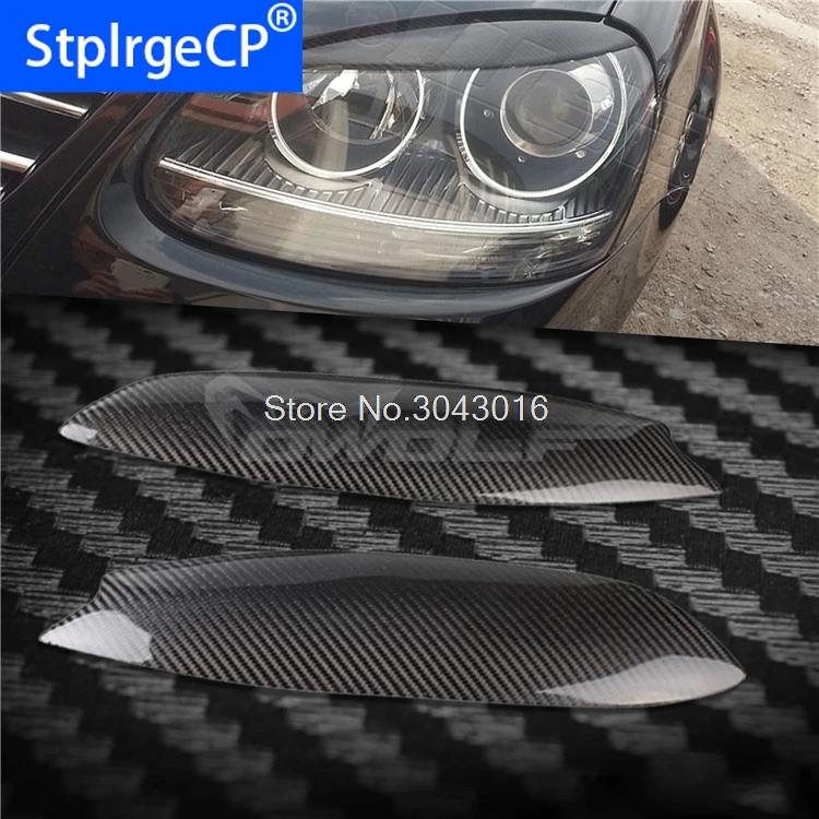 Декоративные фары из углеродного волокна высокого качества для Volkswagen VW golf 5 MK5 2005