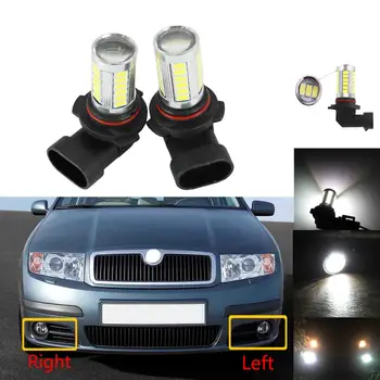 

LED Car Light For Skoda Fabia Mk1 2005 2006 2007 2008 Car Light Front LED Fog Lamp Fog Light Bulbs