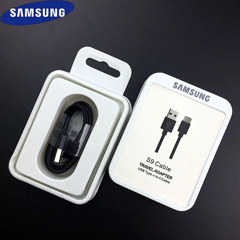 

Samsung S10 S9 Fast Charger Cable adapter Original USB 3.1 Type C Data Cable For Galaxy S10 E S10 plus S9 S8 Note 8 9 a8 a9 2017