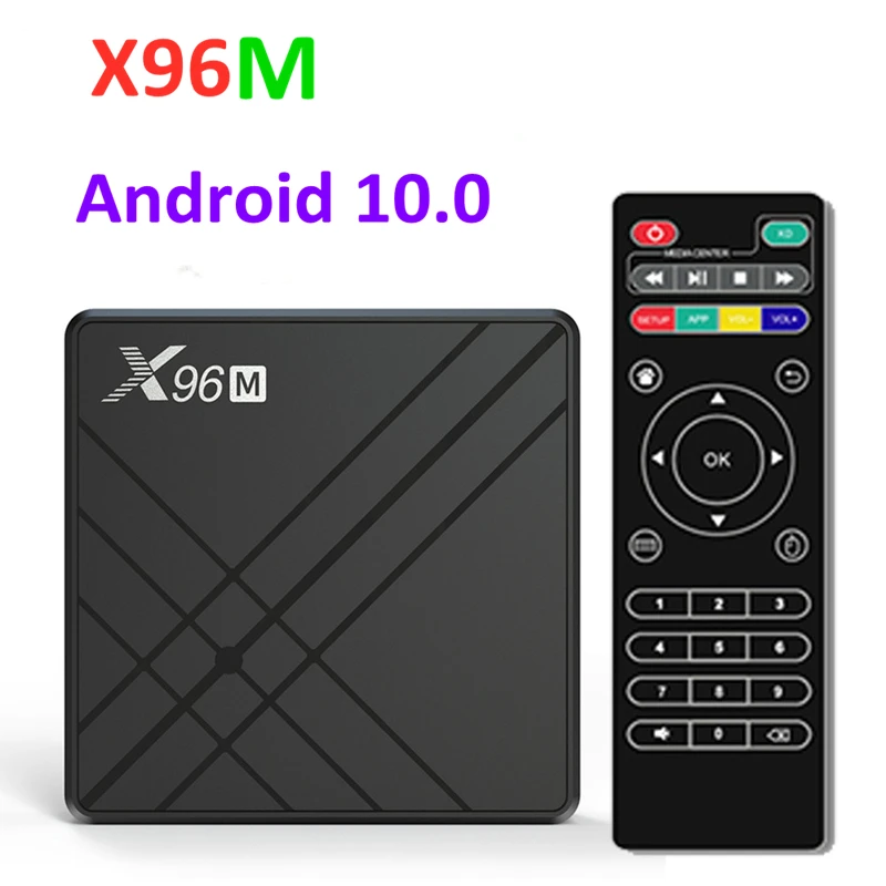 ТВ-приставка X96M Android 9 0 OTT 6k Allwinner H603 DDR3 WiFi 4K Smart Tv Box приставка | Электроника