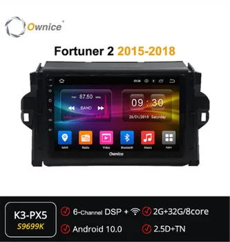 

Ownice Android 10.0 Octa Core Car Radio DVD playe ForToyota Fortuner 2 2015 - 2018 Car navigation GPS Radio 4G LTE DSP SPDIF