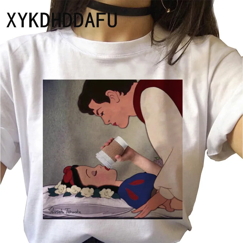 Vogue Princess T Shirt Women 90s Harajuku Funny Cute Tshirt Cartonn Ulzzang Vintage T-shirt Female Fashion Top Tees Clothes