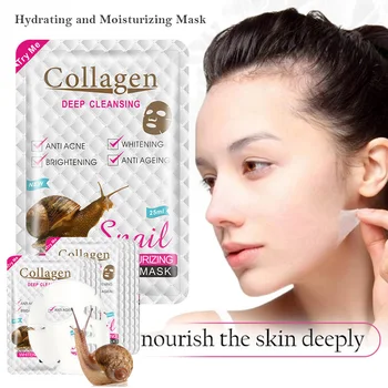 

Wholesale Facial Mask Nourishing Reduce Fine Lines Moisturizing Oil Control Whitening Wrapped Facial Mask Face Skin Care M3