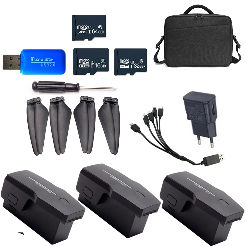 Дрон Visuo ZEN K1 GPS RC запчасти Лопасти пропеллера рюкзак батарея сумка для Wi Fi FPV