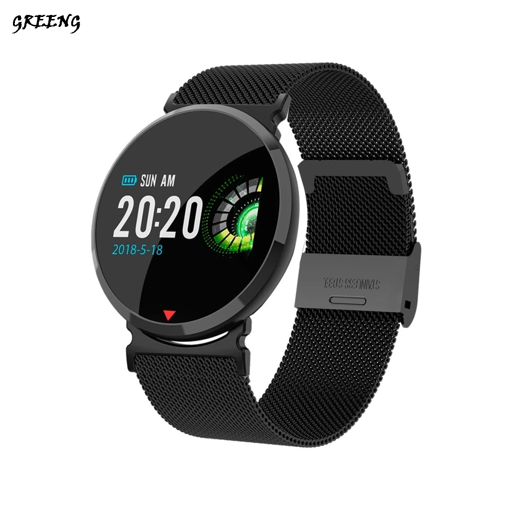 

E LCD Bluetooth Smart Watch Sports Fitness Activity Heart Blood Pressure Tracker IP67 Waterproof Luxury Smart Bracelet Wristband