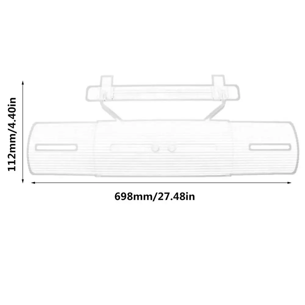 Летний Универсальный подвесной Регулируемый Кондиционер лобовое стекло анти-прямой дующий воздушный колпак для спальни